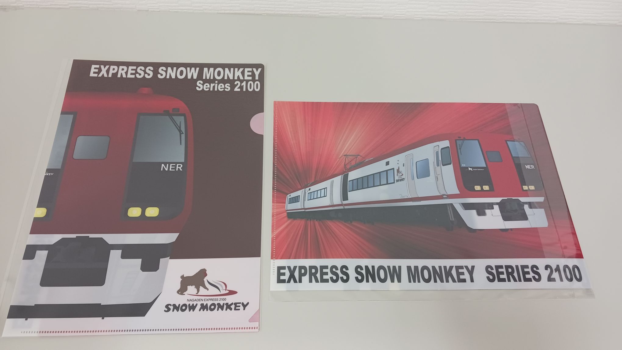 2100系15周年記念クリアファイル