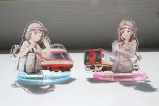 鉄道むすめ「朝陽さくら」アクリルスタンド電車ver２種