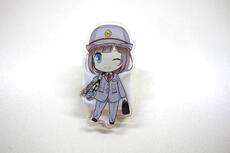 鉄道むすめ「朝陽さくら」アクリルクリップ