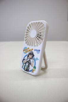 鉄道むすめ「朝陽さくら」モバイルファン（夏服）
